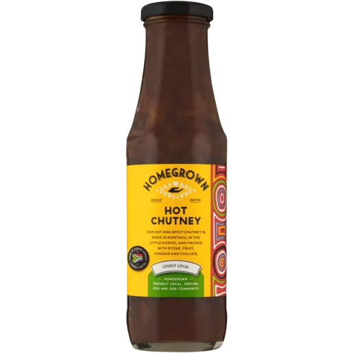 Homegrown Hot Chutney 440g