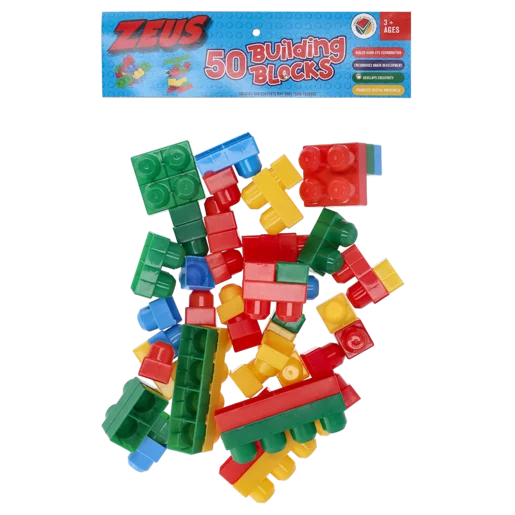 Zeus Building Blocks 50 Piece
