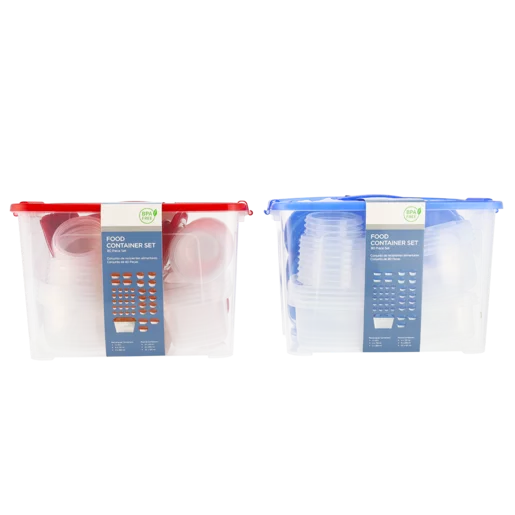 Fresh Work Reusable Container Set 40-in-1 (Colour May Vary)