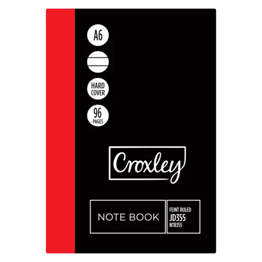 Croxley A6 Notebook 96 Pages