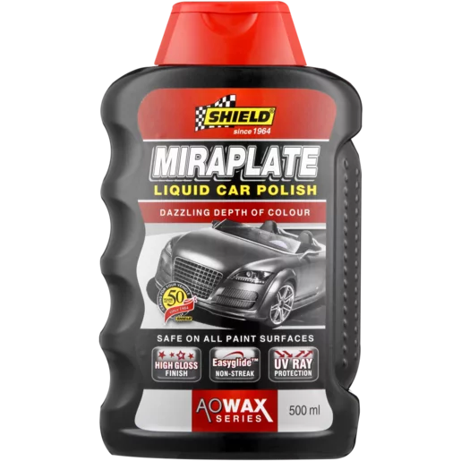 SHIELD Car Care Miraplate Liquid Car Polish 500ml