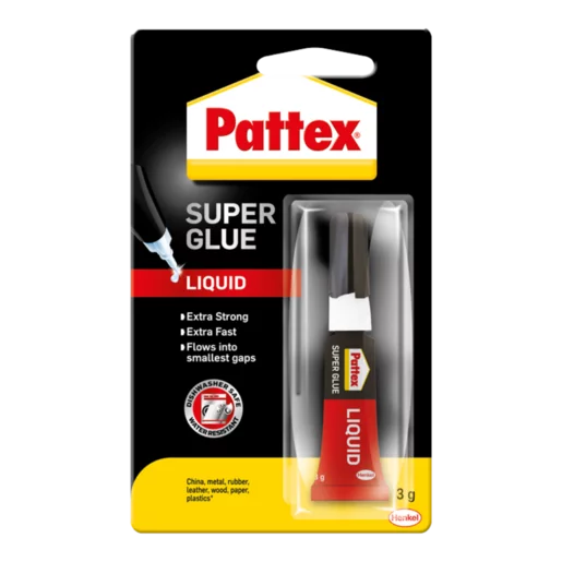 Pattex Super Glue Liquid 3g
