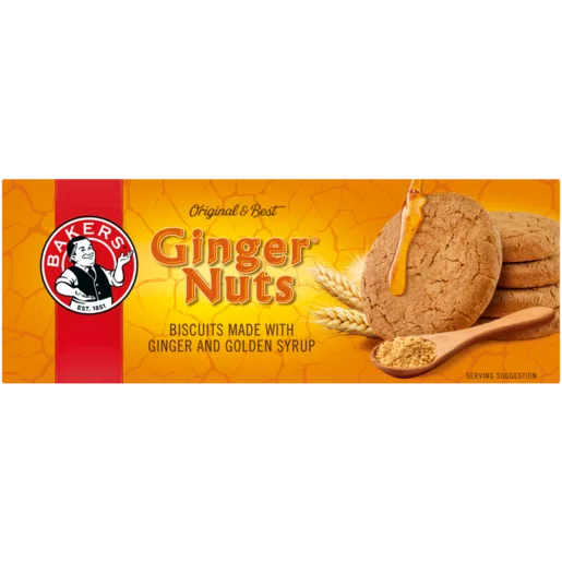 Bakers Ginger Nuts 200/190g