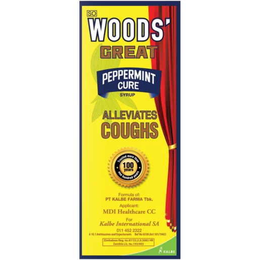 Woods’ Great Peppermint Cure Cough Syrup 100ml