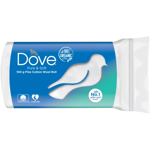 Dove Fine Cotton Wool Roll 100g