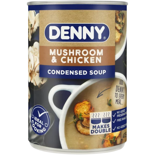 DENNY Mushroom & Chicken Condensed Soup 415g