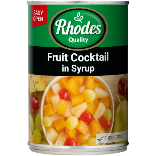 Rhodes Quality Fruit Cocktail in Syrup 410g