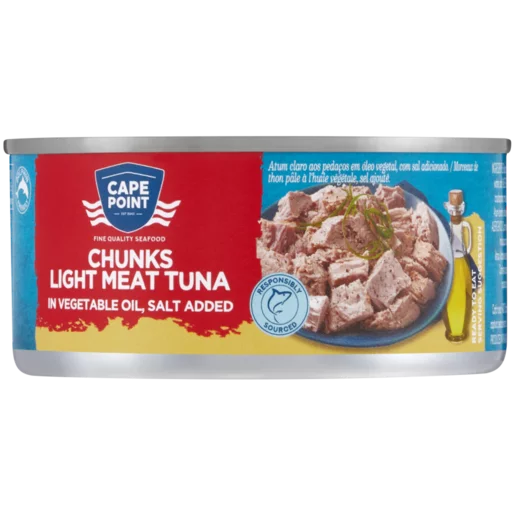 Cape Point Light Meat Tuna Chunks in Vegetable Oil 170g