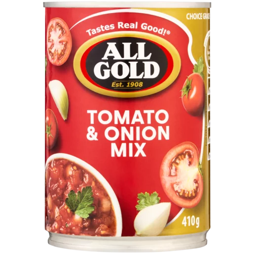 ALL GOLD Tomato & Onion Mix 410g