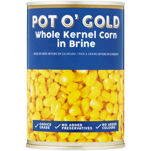 Pot O' Gold Whole Kernel Corn in Brine 410g