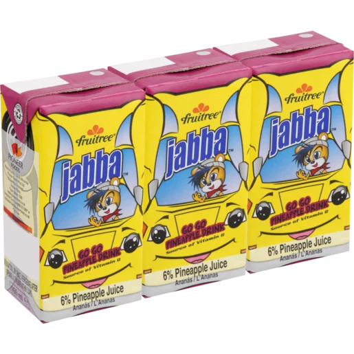 Fruitree Jabba Go Go Pineapple Drink 3 x 160ml