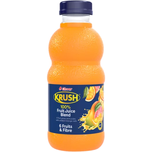 Krush 6 Fruits & Fibre 100% Fruit Juice Blend 500ml