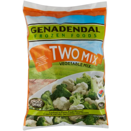 Genadendal Frozen Foods Two Mix Vegetable Mix 1kg