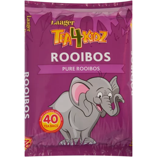 Laager Tea4Kidz Pure Rooibos Teabags 40 Pack