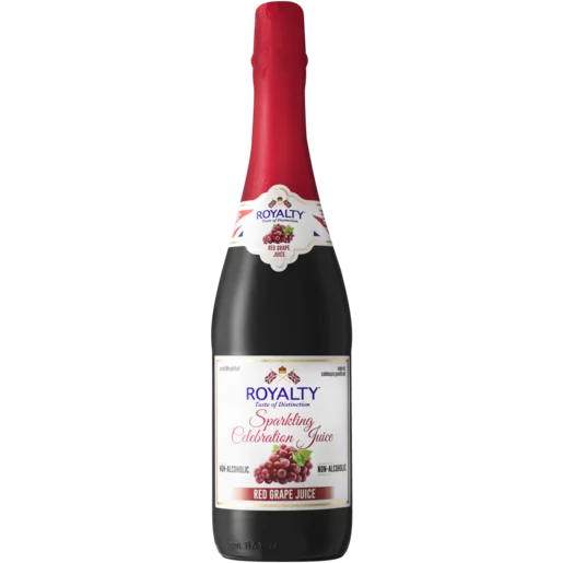 Royalty Non-Alcoholic Sparkling Red Grape Juice 750ml