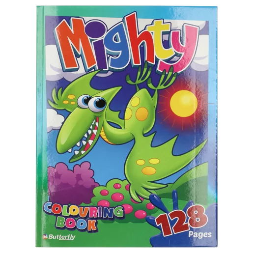 Butterfly Mighty Colouring & Activity Book 128 Pages