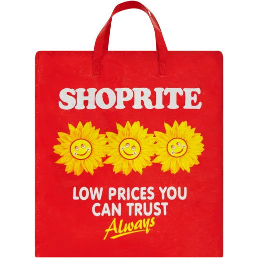 Extra Large Sunflower Shopping Bag with Zip