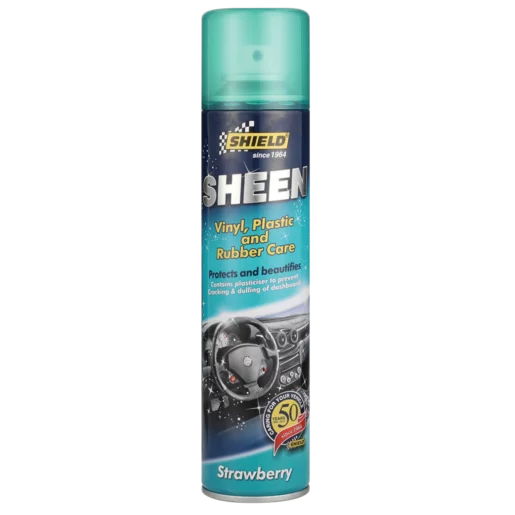 SHIELD Car Care Sheen Strawberry Vinyl, Plastic & Rubber Care 300ml