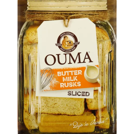 Ouma Butter Milk Sliced Rusks 450g