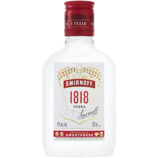 Smirnoff 1818 Vodka Bottle 200ml