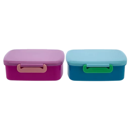 Hinged Plasticware Lunch Box 860ml (Colour May Vary)