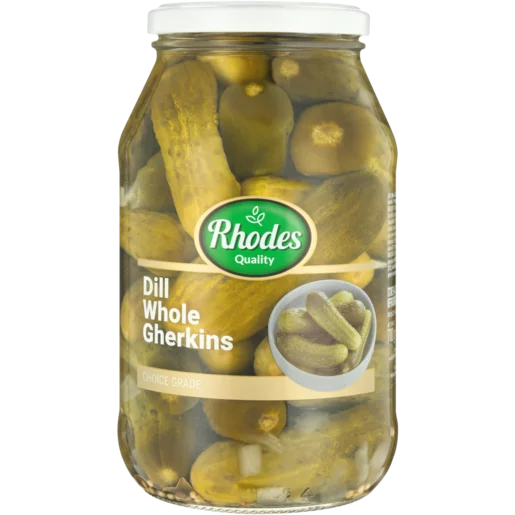 Rhodes Quality Dill Whole Gherkins 780g