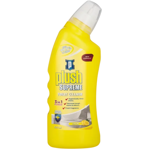 Plush Supreme Lemon Toilet Cleaner 500ml