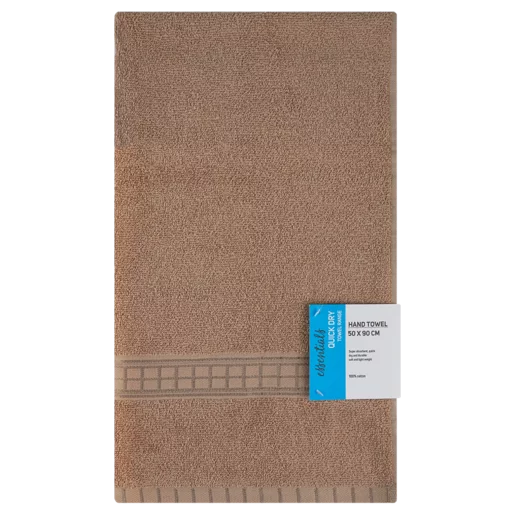 Essentials Wanda Stone Hand Towel 50 x 90cm