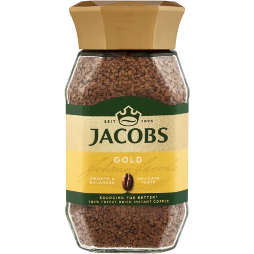 Jacobs Gold Freeze Dried Instant Coffee 200g