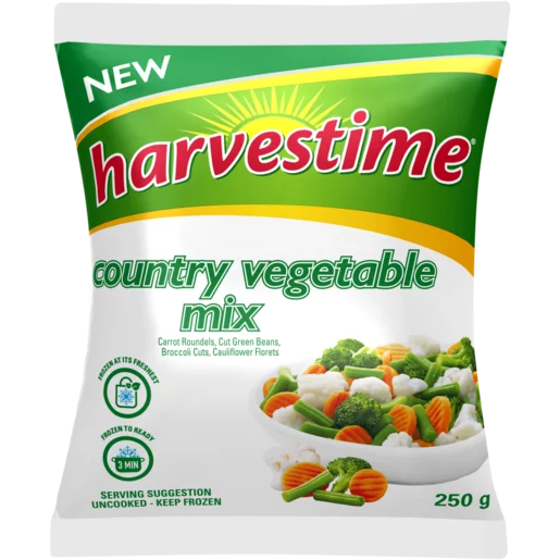 Harvestime Frozen Country Vegetable Mix 250g