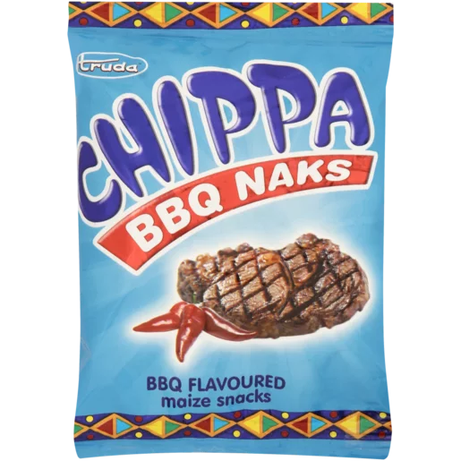 Truda Chippa BBQ Flavoured Maize Naks 50 x 20g