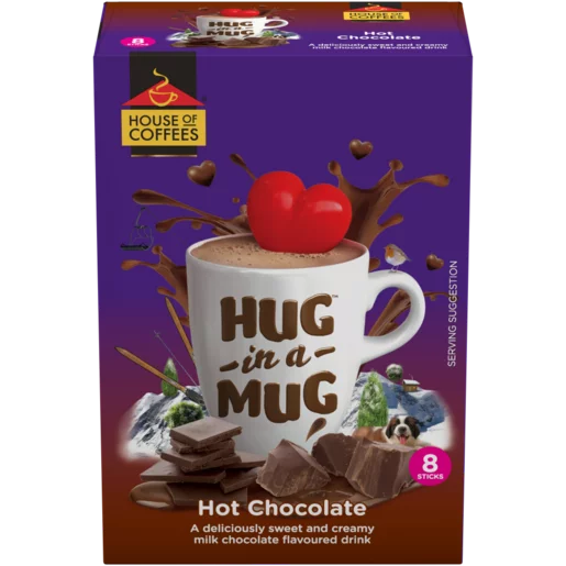 Hug In A Mug Hot Chocolate 8 x 24g