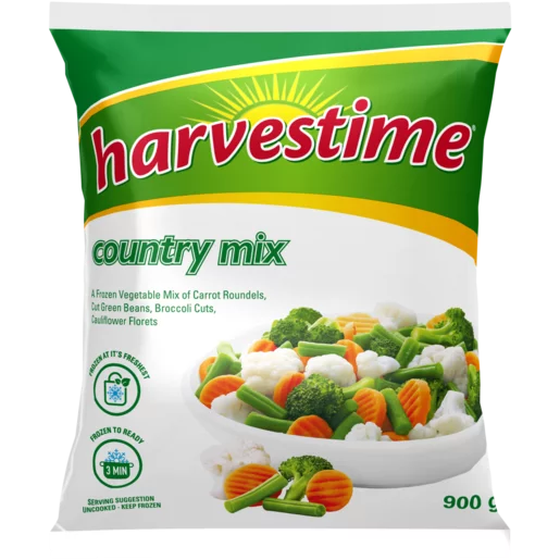 Harvestime Frozen Country Mix 900g