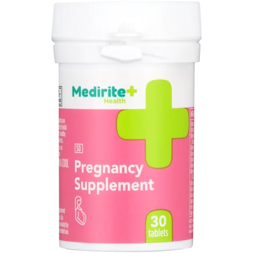 Medirite Pregnancy Supplement 30 Tablets