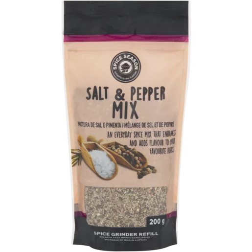 Spice Season Salt & Pepper Mix Refill 200g