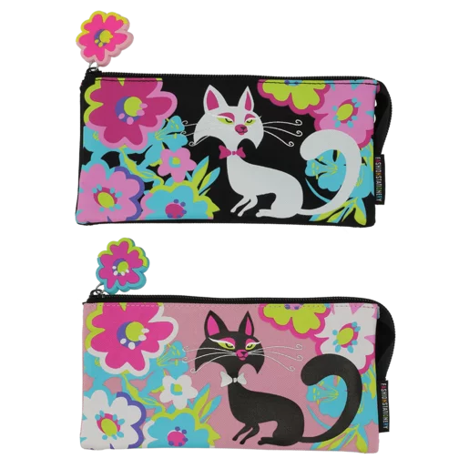 Tropical Cat Pencil Bag (Colour May Vary)