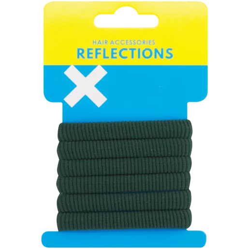 Reflections Green Knitted Pony Bands 6-Pack