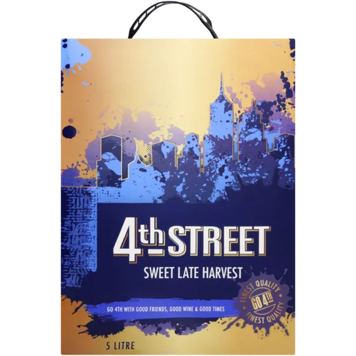 4th STREET Late Harvest Sweet White Wine Box 5L