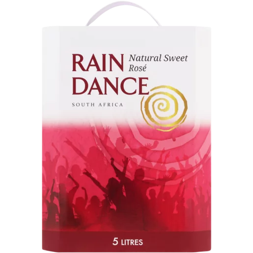 Rain Dance Natural Sweet Rosé Wine Box 5L