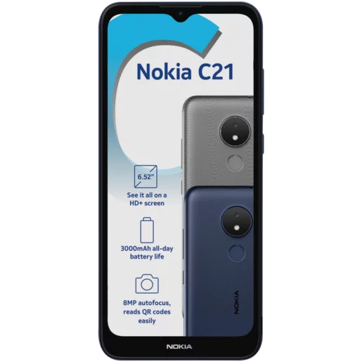 Nokia C21 Grey Dual Sim Smartphone Cellphone 32GB
