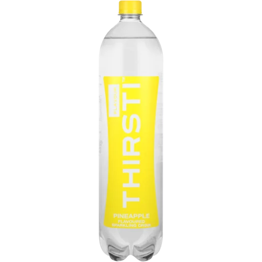 Thirsti Pineapple Flavoured Sparkling Drink 1.5L