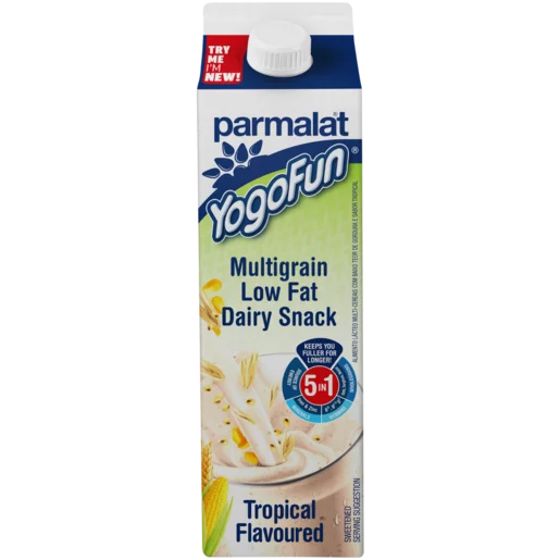 Parmalat Yogofun Tropical Flavoured Multigrain Low Fat Dairy Snack 900g