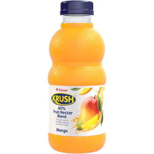 Krush Mango 40% Fruit Nectar Blend 500ml