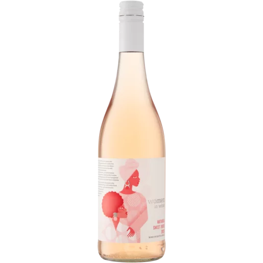 Women in Wine Natural Sweet Rosé Wine Bottle 750ml