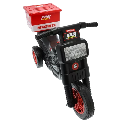Shoprite Black Kasi Kruza with Box Ride On Bike