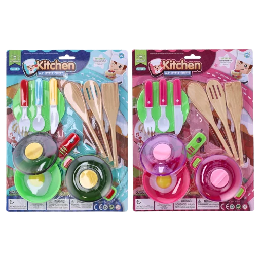 My Little Chef Pots Kitchen Play Set (Colour May Vary)