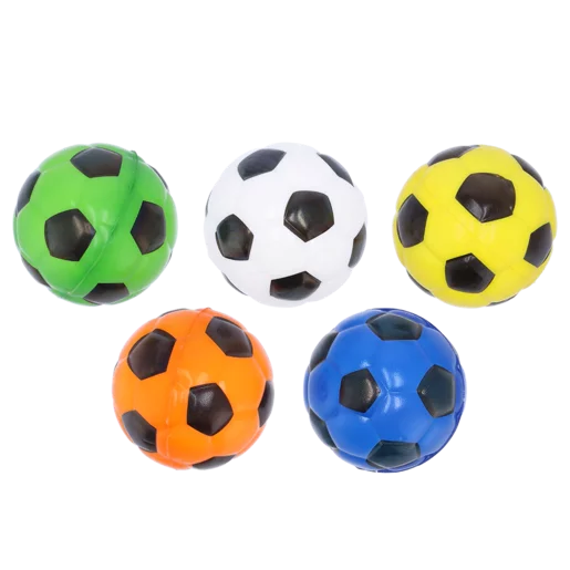 Display Box Soccer Ball 6.35cm (Colour May Vary)
