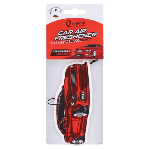 Q Premium Strawberry Car Air Freshener