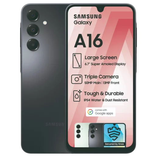 Samsung Galaxy A16 Black Smartphone