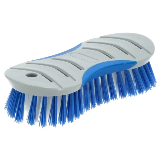 Kleaner Kidney Shape Plastic Scrub Brush